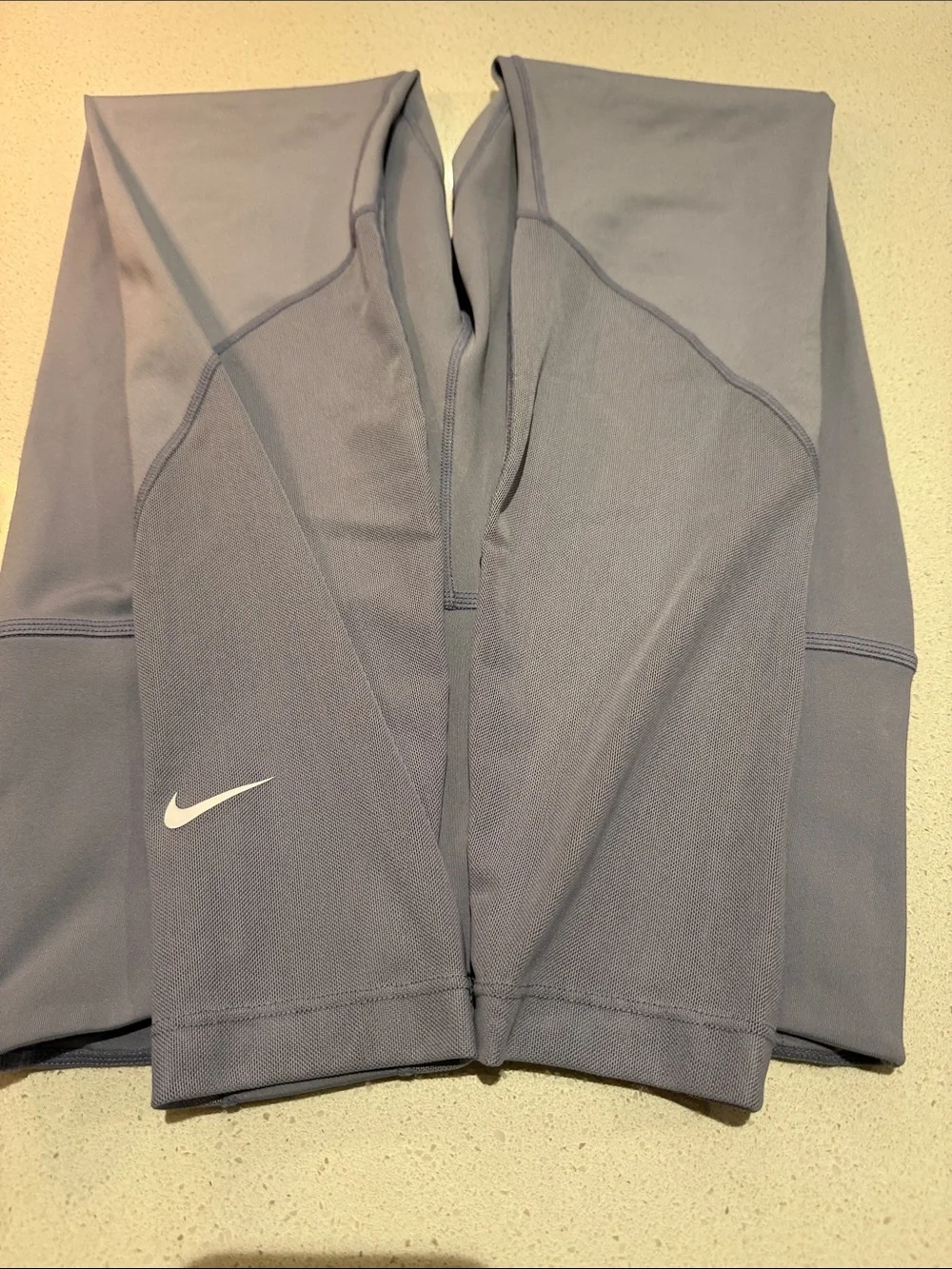 Nike Women's High-Waist Lavender Bike Shorts